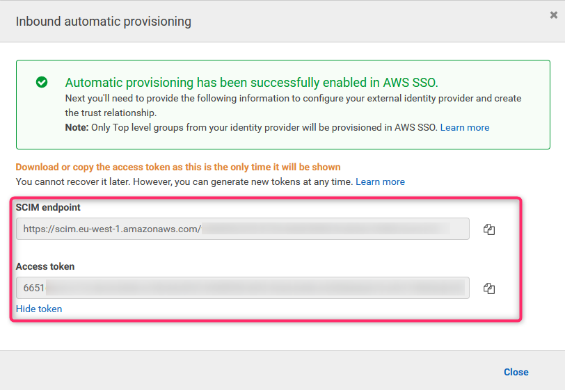 AWS-sso-external-provisioning-setup