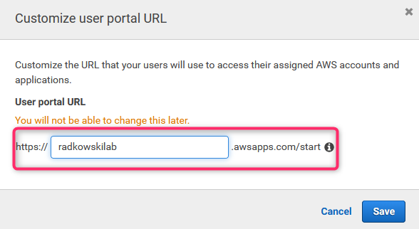 AWS-customize-user-portal-sso